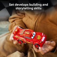 Thumbnail for LEGO Speed Champions Lightning McQueen Toy - Disney Pixar Cars Building Blocks for Kids, Boys & Girls, Ages 9+ - Pretend Play Race Car & Bedroom Shelf Display - 77255