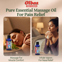 Thumbnail for Olbas Massage and Aromatherapy Oil, 0.32 Fl Oz,Body Massage Oil, Swiss Herbal Remedies with Pure Essential Massage Oils for Muscle Relaxing and Soothing Comfort for Pain Relief
