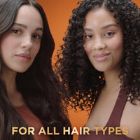 Thumbnail for Garnier Whole Blends Hair Honey Milk 450F Heat Protectant Spray, For All Hair Types With Up To 100 Hrs of Frizz Control, 8.5 Fl Oz, 2 Count