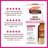Thumbnail for Palmer's Cocoa Butter Formula Moisturizing Skin Therapy Oil for Face with Vitamin E, C & 10 Pure Facial Oils Blend, Rosehip Oil Fragrance, 1 Ounce