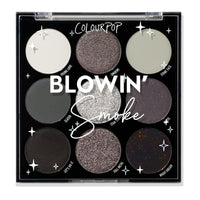 Thumbnail for ColourPop Blowin' Smoke Eyeshadow Palette - Silver & Smokey Eye Eyeshadow Palette with Metallic & Matte Finishes - High-Pigment Eye Makeup with Long-Wearing Formula (0.3 oz)