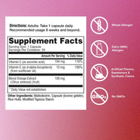 Thumbnail for One A Day Skin Radiance, Skin Supplement to Support Hydration & Glow with Blood Orange Extract & Collagen Health with Vitamin C & Vitamin E, 30 Capsules