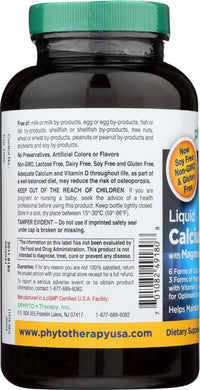Thumbnail for Phytotherapy Rx Calcium Liquid Softgel - 180 per Pack - 1 Each.