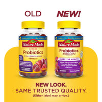 Thumbnail for Nature Made Probiotics, Probiotics for Women and Men 8 Billion CFU per 2 Gummies, 42 Probiotic Gummies, 21 Day Supply