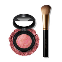Thumbnail for LAURA GELLER NEW YORK Baked Blush-n-Brighten Marbleized Blush + Angled Brush (02 Pink Buttercream, 47mm)