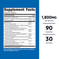 Thumbnail for Nutricost Testosterone Support Complex (90 Capsules) -1800mg Per Serving