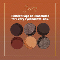 Thumbnail for Juvia's Place Palette The Chocolates - Tan, Auburn, Shades of 6, Rich Dark Chocolate Palette, Professional Eye Makeup, Pigmented, Makeup Palette for Eye Color & Shine