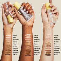 Thumbnail for Kosas Glow I.V. Vitamin-Infused Skin Enhancer Face Makeup - Tinted Beauty Highlighter for a Healthy Glow - Reflect