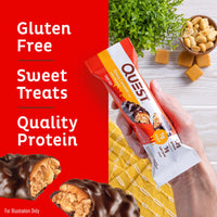 Thumbnail for Quest Nutrition Candy Bars Gooey Caramel with Peanuts (12 Bars)