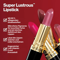 Thumbnail for Revlon Super Lustrous Lipstick, Creamy Formula For Soft, Fuller-Looking Lips, Moisturized Feel, 025 Sky Line Pink, 0.15 oz
