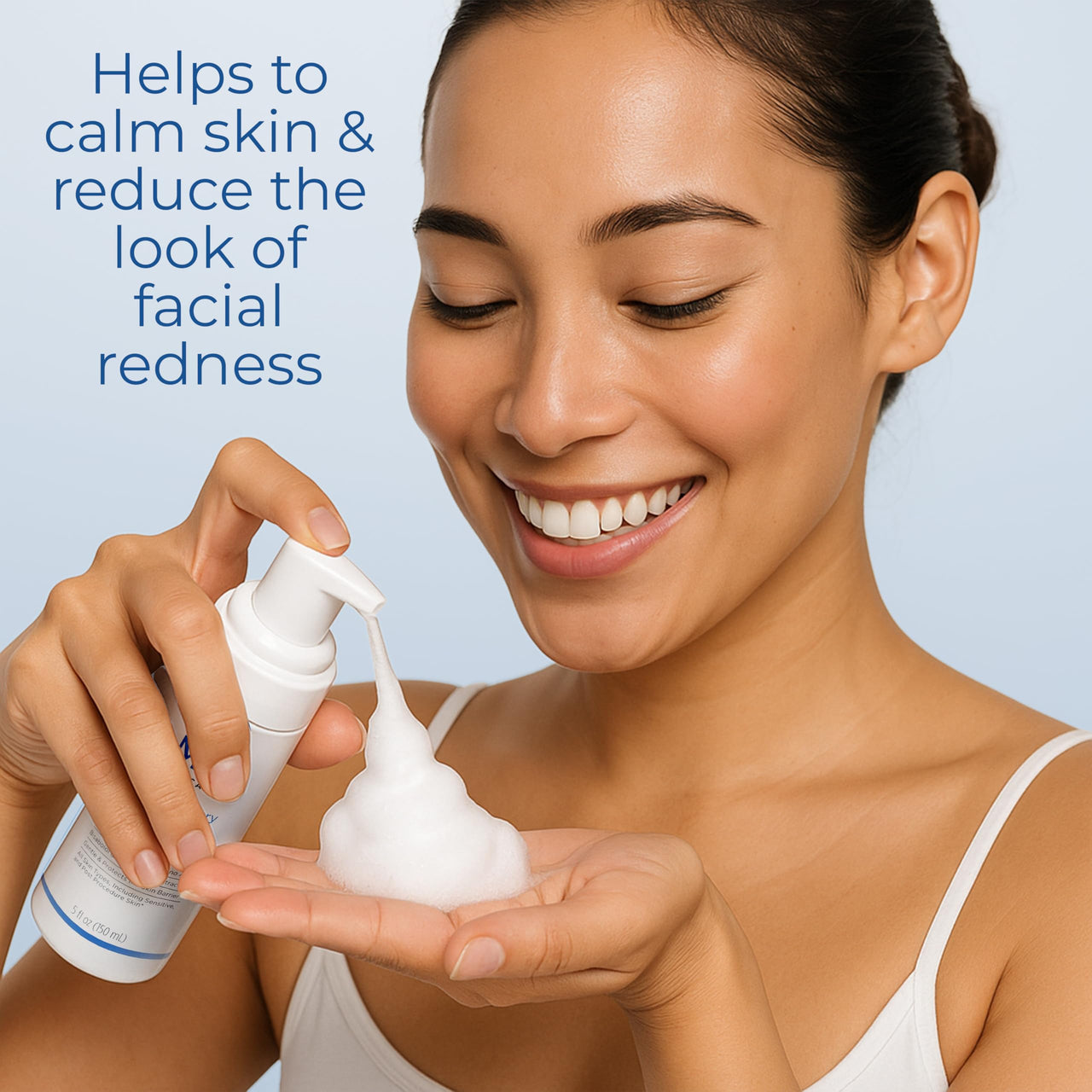 EltaMD Skin Recovery Amino Acid Foaming Cleanser, Gentle Face Cleanser for Sensitive Skin, Proven to Gently Remove Makeup and Sunscreen,Fragrance Free and Noncomedogenic, Foaming Face Wash, 5 oz