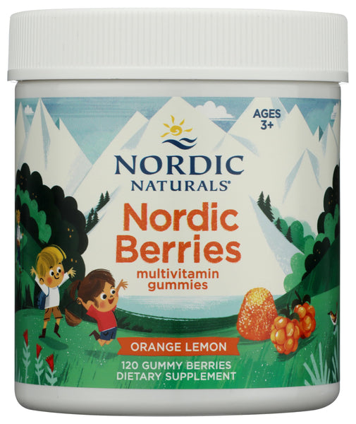 Nordic Naturals- Nordic Berries 3 Gram Gummy Berries 120 Count
