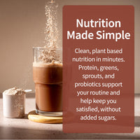 Thumbnail for Garden of Life Meal Replacement Shakes, Raw Organic, Vanilla Chai Protein Powder with Plant Based Pea Protein, Sprouts, Greens, Probiotics, Dairy Free 28 Servings