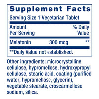 Thumbnail for Life Extension Melatonin 6 Hour Timed Release, 300 mcg, Extended-Release Formula for Gentle Sleep Support, Healthy circadian Rhythms, Cellular Defense, Gluten-Free, Non-GMO, Vegetarian, 100 Tablets