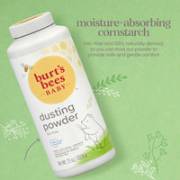 Thumbnail for Burt's Bees Baby Dusting Powder, 100% Natural Origin Baby Powder Talc-Free, 7.5 oz. Bottle