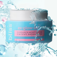 Thumbnail for bliss Ex-glow-sion Super Rich Face Moisturizer for Dewy, Radiant Skin | Advanced Shea Butter Nourishes & Hydrates | 100% Vegan and Cruelty-Free | 1.7 fl oz