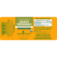 Thumbnail for Herb Pharm Coleus Forskohlii Liquid Extract for Heart Health, 1 Fl Oz
