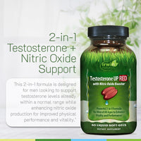 Thumbnail for Irwin Naturals Testosterone Up Red 60 Sgels
