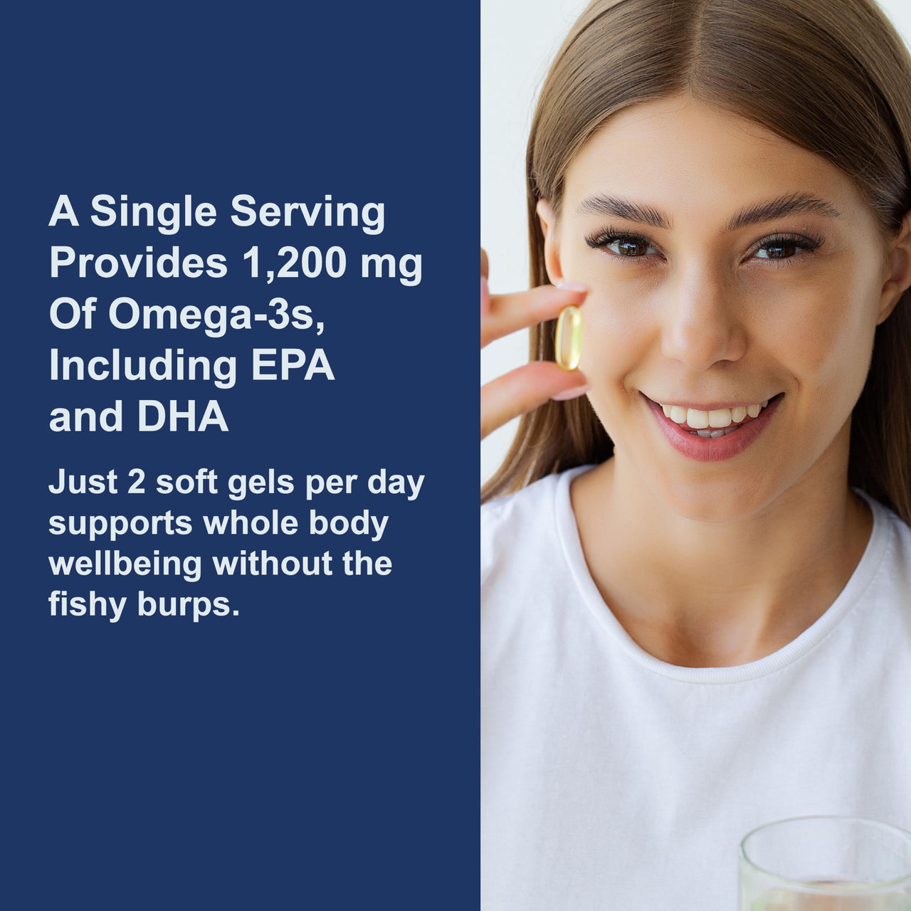 Carlson - Super Omega-3 Gems, 1200 mg Omega-3 Fatty Acids with EPA and DHA, Wild-Caught Norwegian Fish Oil Supplement, Sustainably Sourced Capsules 300 Softgels