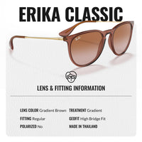Thumbnail for Ray-Ban RB4171 ERIKA Classic Phantos Shape Sunglasses With Eyewear Kit Bundle - High Bridge Fit - Ideal Formal and Casual Wear Retro Sunglasses