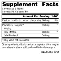 Thumbnail for Source Naturals Phytosterol Complex with Beta-Sitosterol, 113 mg - 180 Tablets