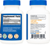 Thumbnail for Nutricost Methylfolate 1000mcg, 120 Vegetarian Capsules - Gluten Free, Non-GMO (Methylated Folate)