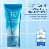 Thumbnail for Biore UV Aqua Rich SPF 30 PA+++ Daily Moisturizer Sunscreen for Face, For Sensitive Skin, Oil Free, Hyaluronic Acid, Vegan, Oxybenzone & Octinoxate Free, Dermatologist Tested, 1.7 Oz