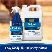 Thumbnail for Farnam Endure Sweat-Resistant Fly Spray for Horses, Lasts Up to 14 Days, Protects Against Flies, Gnats, Mosquitoes, Ticks & Lice, 32 oz.