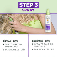 Thumbnail for Garnier Fructis Method for Curls Moisture Filling Hair Mask for Curly Hair with up to 13% Hyaluronic Moisture Complex, Designed and Tested for 2C to 4C Curls and Coils, 12.5 fl oz