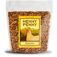 Thumbnail for Volkman Henny Penny Mealworms, Mealworms for Chickens, Natural Protein, Freeze-Dried Meal Worms, 1.25lb Bags