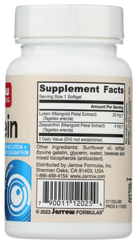 Thumbnail for Jarrow Formulas, Lutein 20Mg, 60 Count