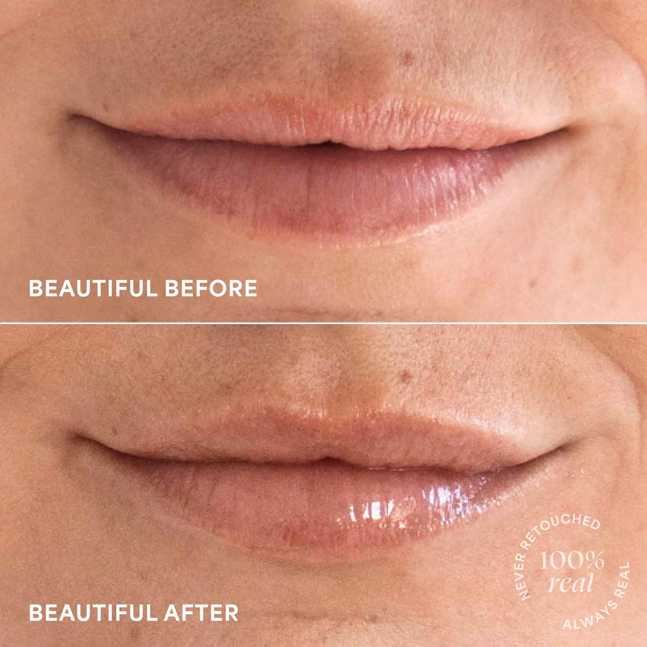 TULA Skin Care Rose Glow + Get It Lip Balm - Hydrating Peptide Lip Treatment with Hyaluronic Acid & Vitamin E, 0.28 oz., Rosy Tint