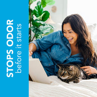 Thumbnail for ökocat Original Wood Clumping Cat Litter, Unscented, 18.8 pounds - Natural Ingredients, Stops Odor, Clumps Solid, 99% Dust Free, Great for All Cats