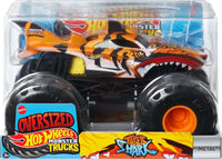 Thumbnail for Hot Wheels Monster Trucks, Oversized Monster Truck, 1:24 Scale Die-Cast Toy Truck with Giant Wheels and Cool Designs