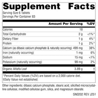 Thumbnail for Source Naturals Alfalfa, Contains Organic Alfalfa - 648mg - 500 Tablets
