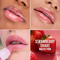 Thumbnail for MAYBELLINE Lifter Oil-in-Gel Lip Gloss for Glassy, Bouncy Shine, Hydrating, Tinted Lip Balm and Moisturizer with Hyaluronic Acid and Passionfruit Oil, Strawberry Shake (Mauve Pink)
