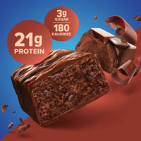 Thumbnail for Pure Protein Chocolate Deluxe Protein Bars – 21g Protein, 3g Sugar, 190 Calories (12 count) Low Sugar* High Protein Snack - Gluten Free - Perfect for a Healthy Snack