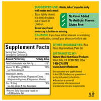 Thumbnail for Nature Made Magnesium Complex Supplement with Vitamin D & Zinc for Immune Support, Magnesium Glycinate, Malate, Citrate & Oxide for Muscle, Nerve, Heart & Bone Support, 60 Capsules, 30 Day Supply