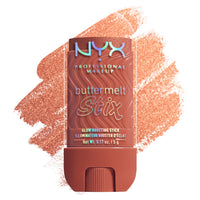 Thumbnail for NYX PROFESSIONAL MAKEUP Buttermelt Glaze Stix, Non-Greasy Highlighter Stick With Up To 8HR Make Up Wear - 13 Left On Melt (Copper)