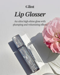 Thumbnail for Glint Lip Glosser (Lip Glosser, 0.09oz) - Hydartions, Moisturizing Plumping Lip Gloss with Radiant Shine, Long Lasting, Korean Skin Care. Provence Rose & Calendula Extract.