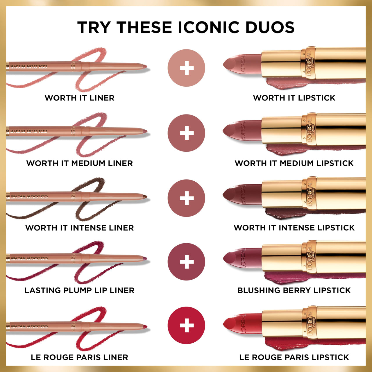 L'Oreal Paris Colour Riche Original Creamy, Hydrating Satin Lipstick with Argan Oil and Vitamin E, Berry Parisienne , 1 Count