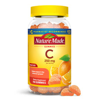 Thumbnail for Nature Made Vitamin C 250 mg Per Serving, Dietary Supplement for Immune Support, Vitamin C Gummies for Adults, 150 Gummies, 75 Day Supply