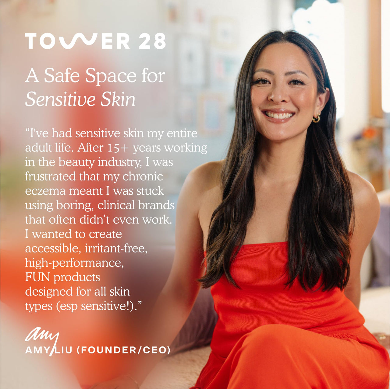 Tower 28 Swipe Serum Concealer - Hydrating Medium-Full Coverage Concealer + Under Eye Brightener - Skin Care Infused Makeup with Hyaluronic Acid + Soothing Centella - 10.0 Medium/Tan Neutral (0.22 oz)