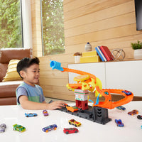 Thumbnail for Hot Wheels City Pizza Slam Cobra Attack Playset & 1 Toy Car