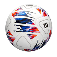 Thumbnail for Wilson NCAA Vivido Replica Soccer Ball - Size 5, White/Orange/Purple