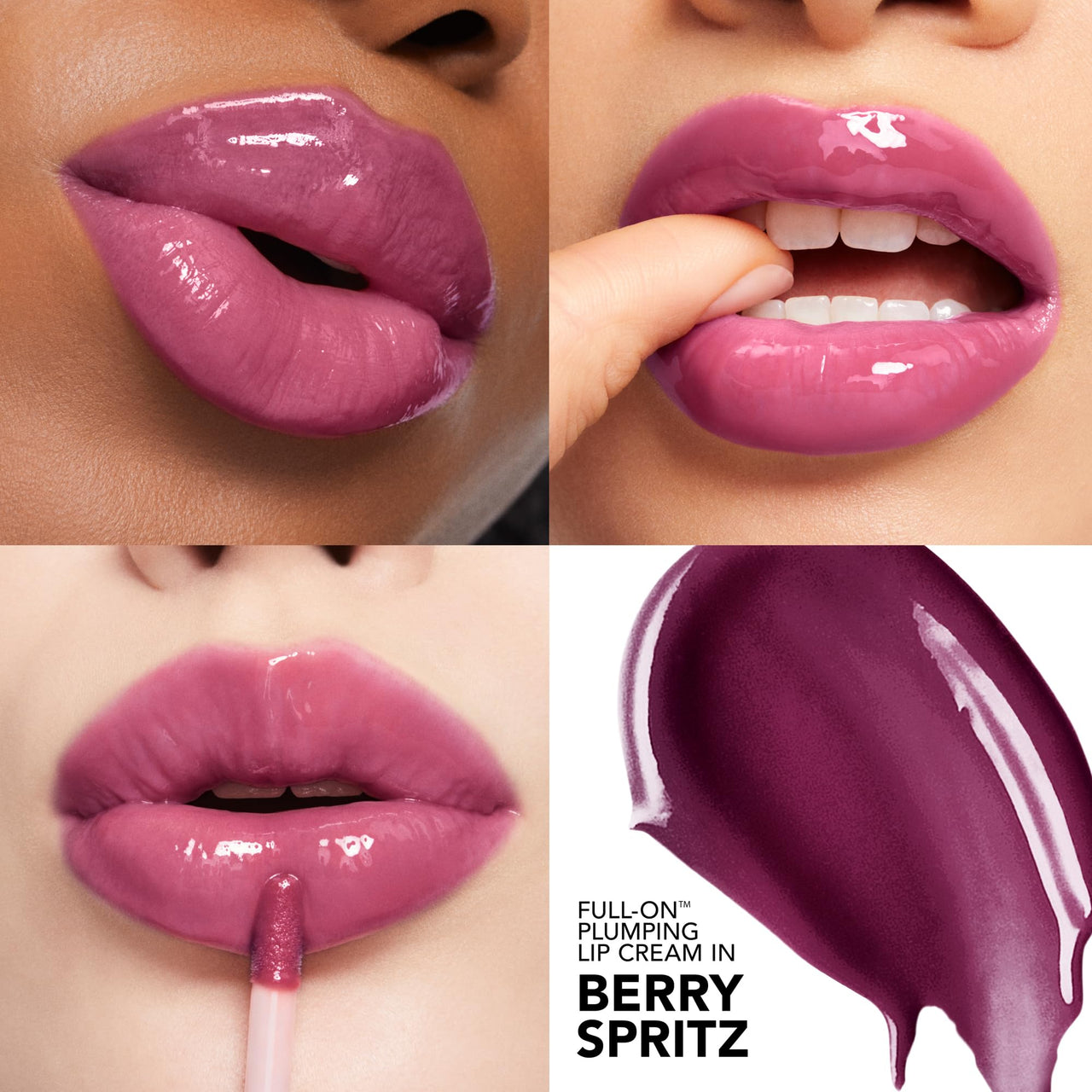 BUXOM Full-On Plumping Lip Cream, Berry Spritz