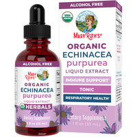 Thumbnail for MaryRuth Organics Echinacea Purpurea Liquid | Sugar Free | USDA Organic | Echinacea Liquid Drops for Immune Support| Respiratory Health | Alcohol Free | Non-GMO | Vegan | 1 Fl Oz