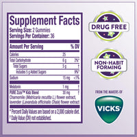 Thumbnail for PURE Zzzs Kidz, Kids Melatonin Gummy, Sleep Aid, Low Amount of Melatonin for Kids, with Chamomile and Lavender, Melatonin 1 mg, Melatonin Gummies Kids, Berry Flavored, 72 Sleep Gummies