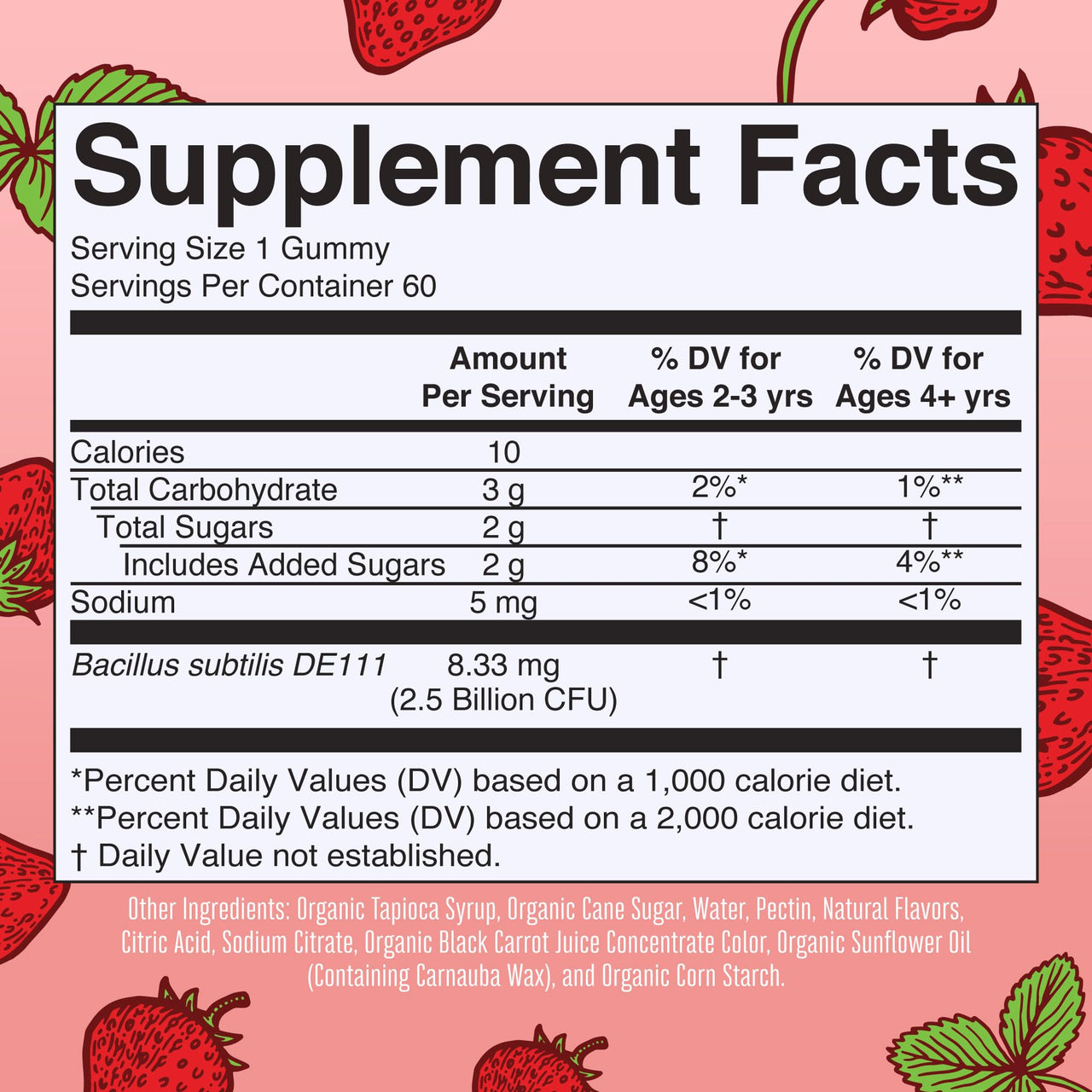 MaryRuth Organics Kids Probiotics for Digestive Health | USDA Probiotic Gummies | 2 Month Supply | Kids Probiotics | Immune Support | Gut Health Supplement | Vegan | Non-GMO | Gluten Free | 60 Count