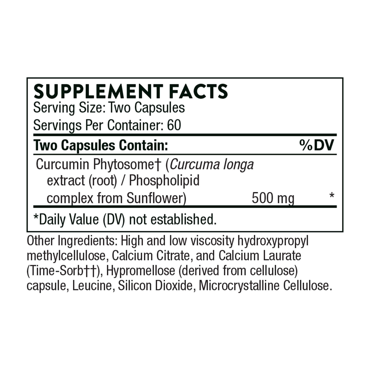 THORNE - Curcumin Phytosome Sustained Release (120 Capsules) & Memoractiv (60 Capsules) Bundle - Supports Joint Health, Muscle Health & Healthy Aging - Dairy Free, Soy Free, Gluten Free